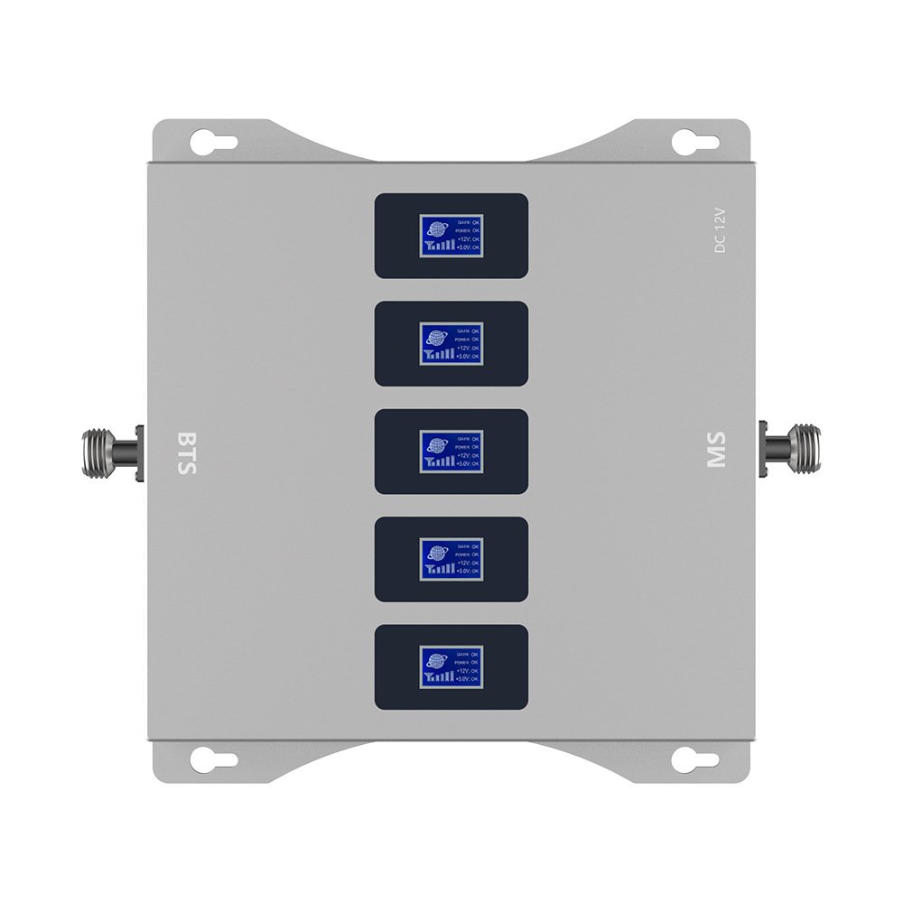 Fullset Five Band 2G 3G 4G 5G Signal Amplifier 800/900/1800/2100/2600Mhz Booster Mobile Cell Phone Signal Repeater with Antenna